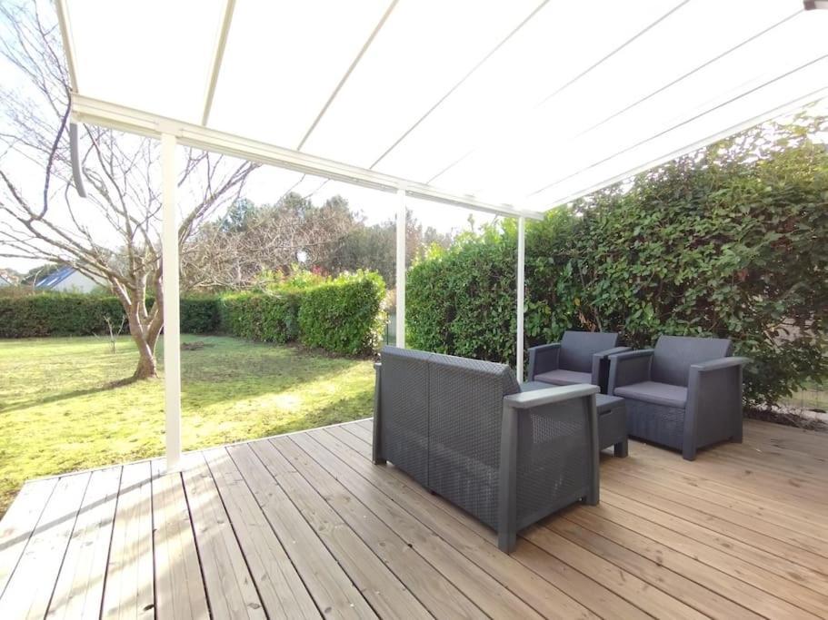 Logement Au Calme Avec Jardin Proche De Vannes Elven Buitenkant foto
